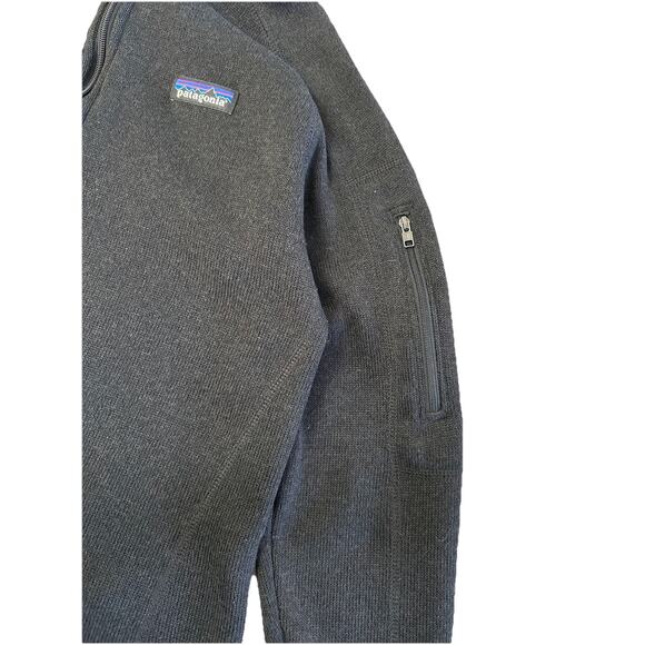 Patagonia Better Sweater Black Pullover Jacket Quarter Zip Women’s S Outdoors - Picture 3 of 8